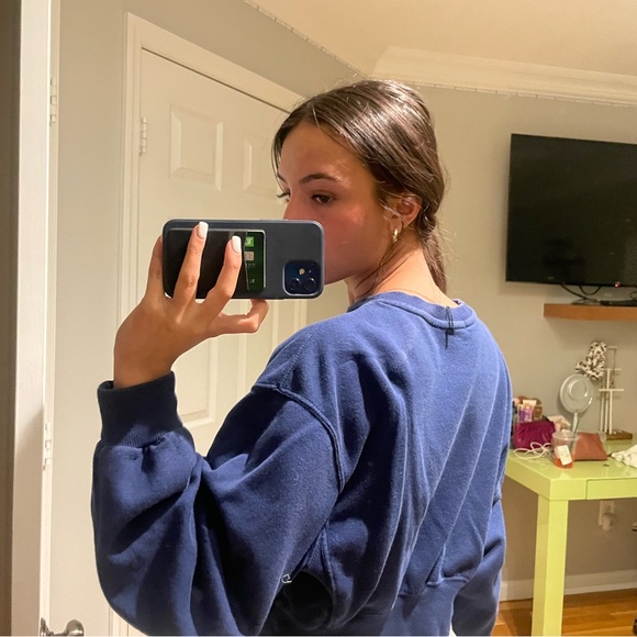 Garage, Crew Neck, Size Small, Navy Blue, Great Condition, Comfortable - Picture 3 of 6